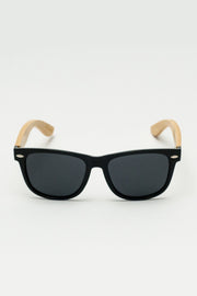 Bamboo wood wayfarer sunglasses 1203-1 b