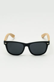 Bamboo wood wayfarer sunglasses 1203-1 b