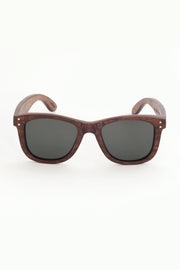 Ebony wood wayfarer sunglasses W3012-2
