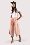 Pleated front pants