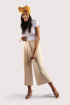Pleated front pants