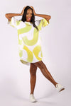 The Twiggy swirl everywhere dress