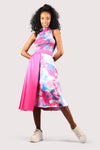 The Dimpho 2-tone skirt