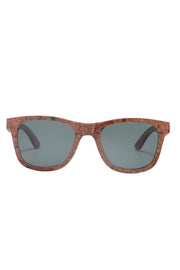 Speckled cork full frame wayfarer sunglasses W3076-3