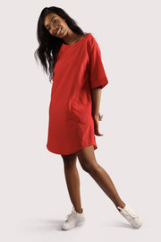 The Red everywhere dress