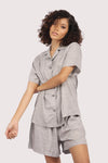 Grey poly cotton PJ set